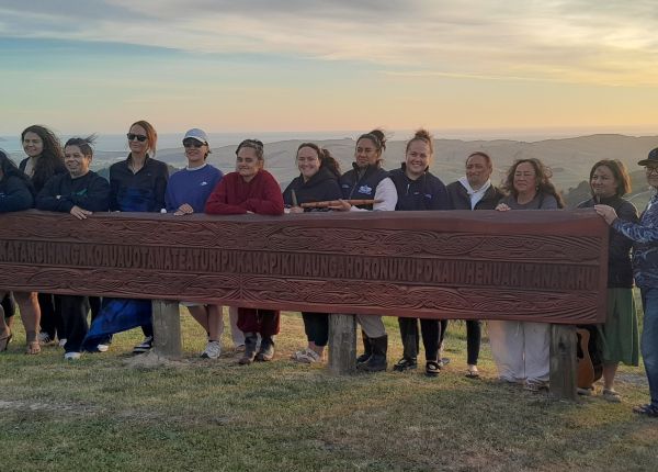 With our Kurawaka whanau/family